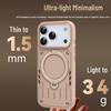 iPhone 17 Pro Max Magnetic Rotating Stand Case with Mecha Design and Frosted Skin-feel Protection
