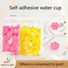 Self-Adhesive Eyelash Extension Glue Cups, Delay Cup, Grafting Eyelash Makeup Tool, Tattoo, Pigment Cups, 120Pcs