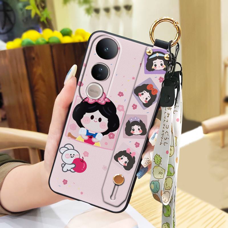 Cartoon Cute Phone Case For VIVO V50 Lite 5G Global Soft case Protective Fashion Design Shockproof Dirt-resistant Ring
