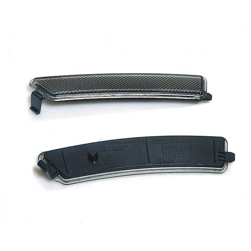 2Pcs Car Smoked Black Front Bumper Reflector Side Marker Lights for Lincoln MKZ 2013-2016