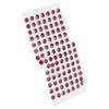 100Pcs Fishing Lure Eyes ThreeDimensional Sticky Lightweight Durable Fisheye Sticker for Making Fishing Bait(Red )