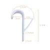 2pcs Hangers for Heated Towel Multi-Purpose Radiator Hooks Coat Clothes Hanger Scarf Rack Bath Hook