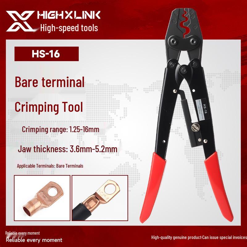 Premium Crimping Pliers for Anderson Copper Nose and SC/JG/UT/OT Terminals