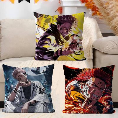 Jujutsu-Kaisen S-Sukuna Pillow Case Pillowcase Ultra Soft Skin Friendly Fabric Cloud Like Comfort