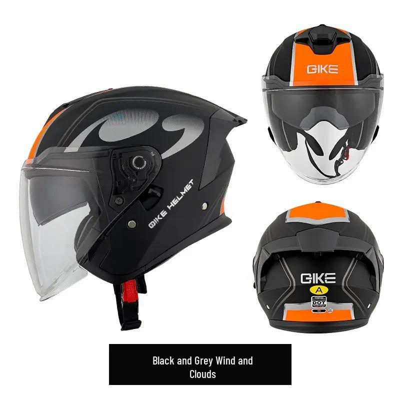 

Unisex 3/4 Winter Warm Motorcycle Helmet M