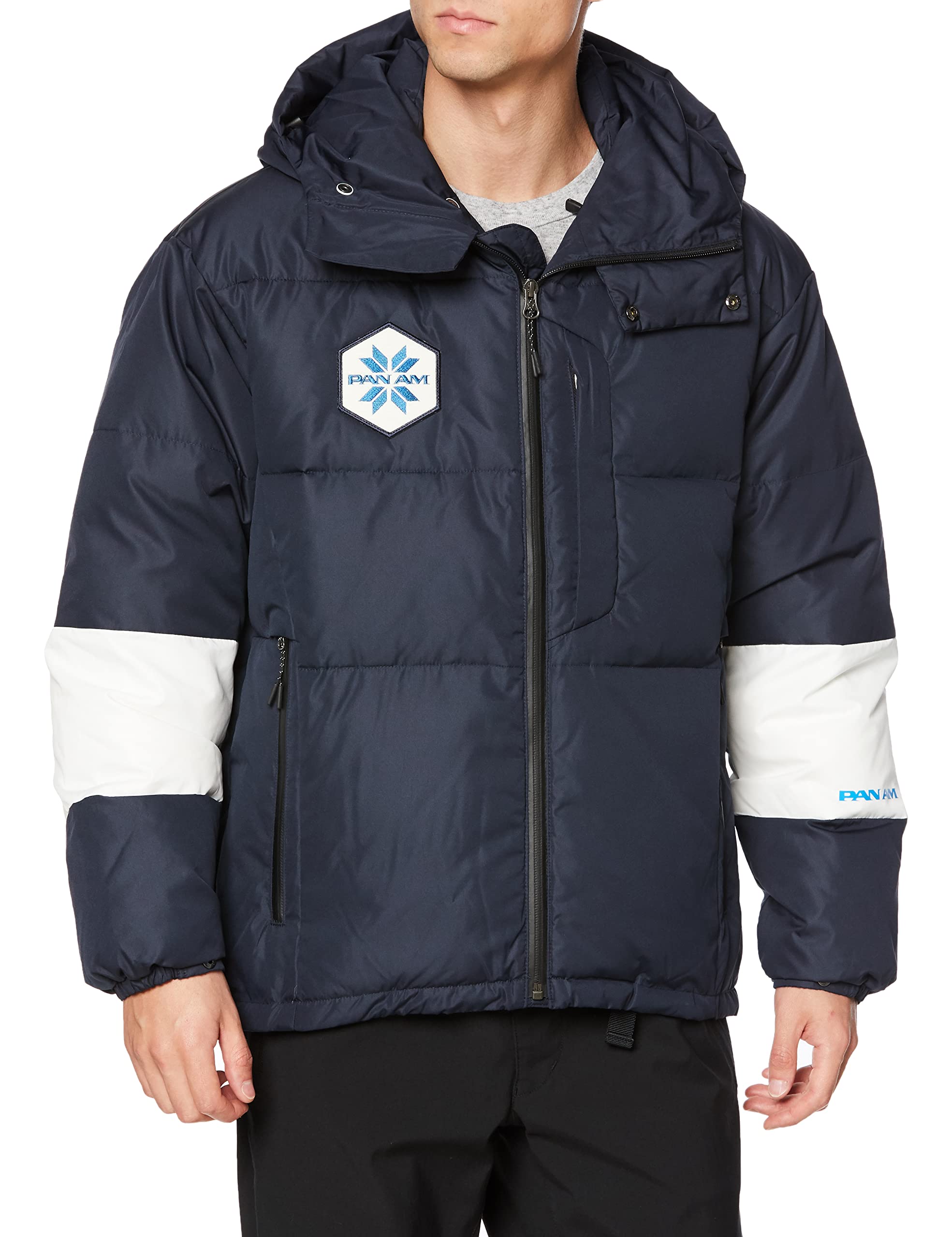 

Mizuno PANAM Midweight Down Pan Am Outdoor Go to by XL Jacket, Travel, B2JE1581, Navy,