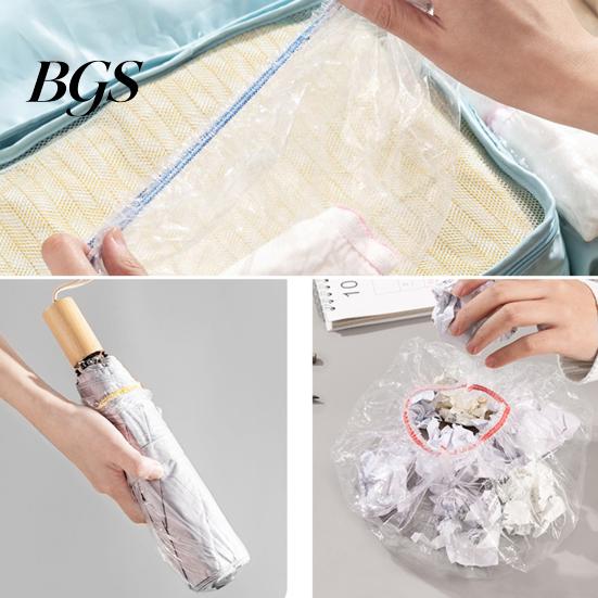 Food Storage Wraps 100Pcs Bowl Covers Good Sealing Large Opening Dust-proof Reusable Plastic Keep Freshness Food-grade Stretchable Packaging