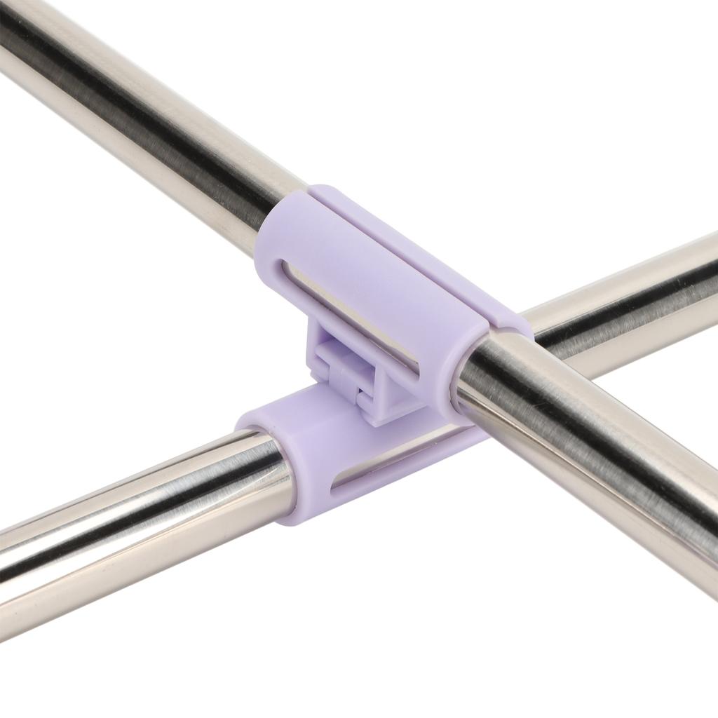 Posture Stick Stretching Tool Men Women Ergonomic Retractable Back Posture Stick Purple