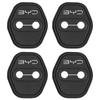 4Pcs Silicone Car Door Lock Latch Protector Cover for BYD Atto 3 Seal Dolphin Han Tang Song Yuan Anti‑Noise Exterior Accessory Interior Mirrors 6