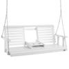 Wooden Porch Swing 5 Ft, Patio Bench Swing for Courtyard & Garden, Upgraded 880 Lbs Strong Load Capacity