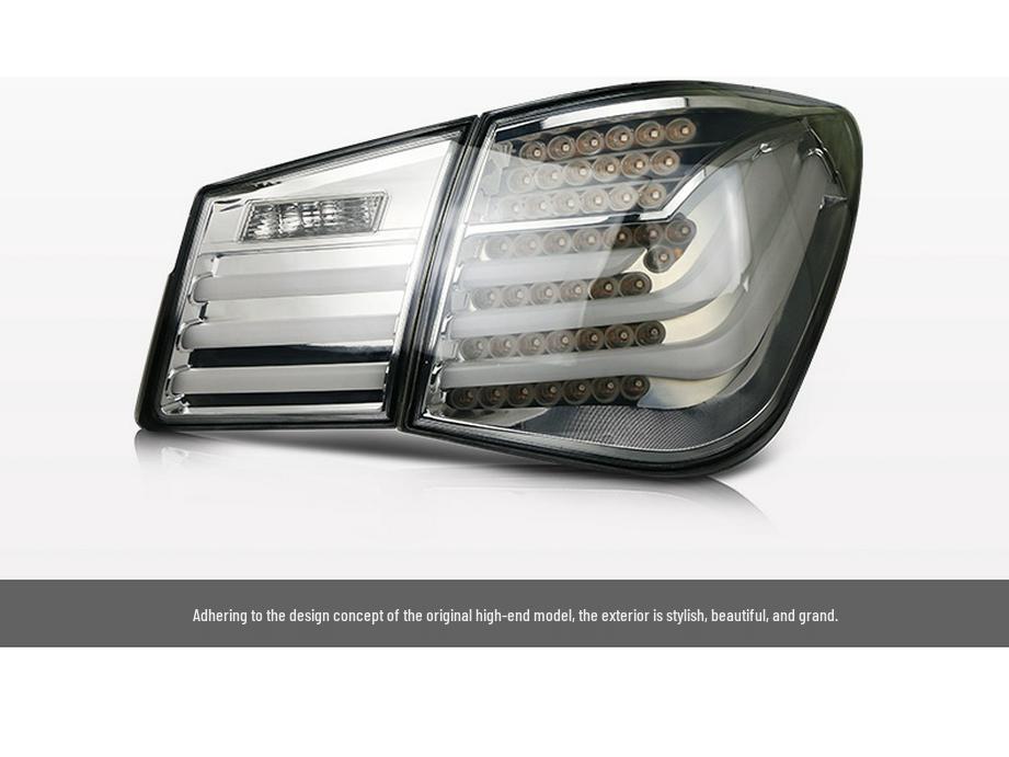 Ansamblu stop LED pentru Cruze 09-14: Include Lămpi de Frână, Marșarier și Ceață