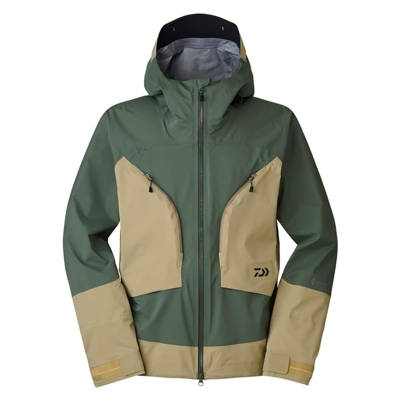 

[DAIWA] gore tex active stream rain jacket DR-1624J ash green