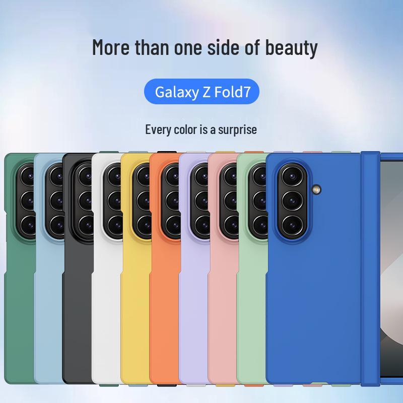 Samsung Z Fold7 Matte Skin-Feel Full Coverage Drop-Proof Case for Fold6