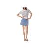 Levis Striped Casual Comfortable Knit Crew Neck Short Sleeve T-Shirt Women T-Shirts 0051J-0001