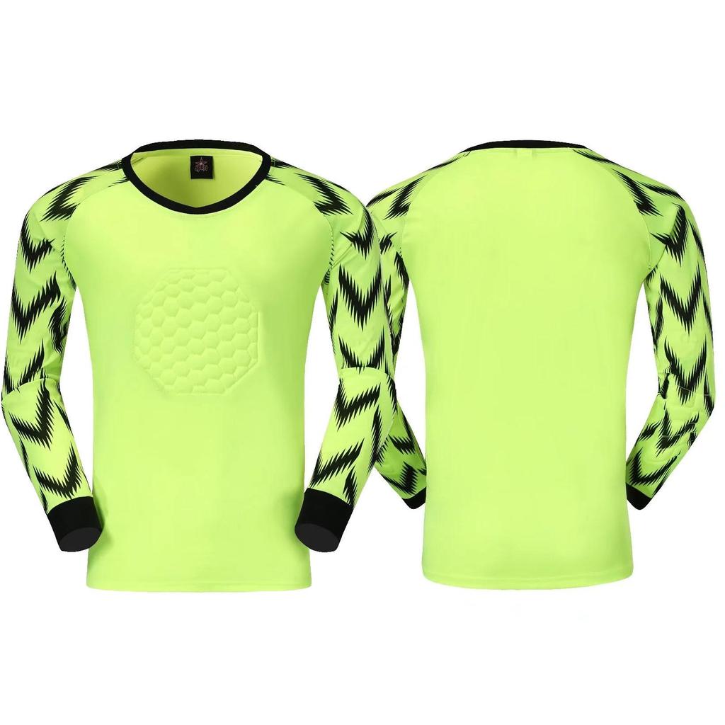 Goalkeeper Uniform with Anti-Fall and Anti-Collision Sponge Padding for Football Training