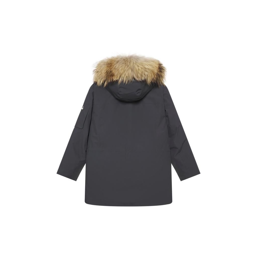 New MLB New York Yankees Basic Collection FW24 Down Jacket Unisex Charcoal Gray 3ADJB1346-50CGS