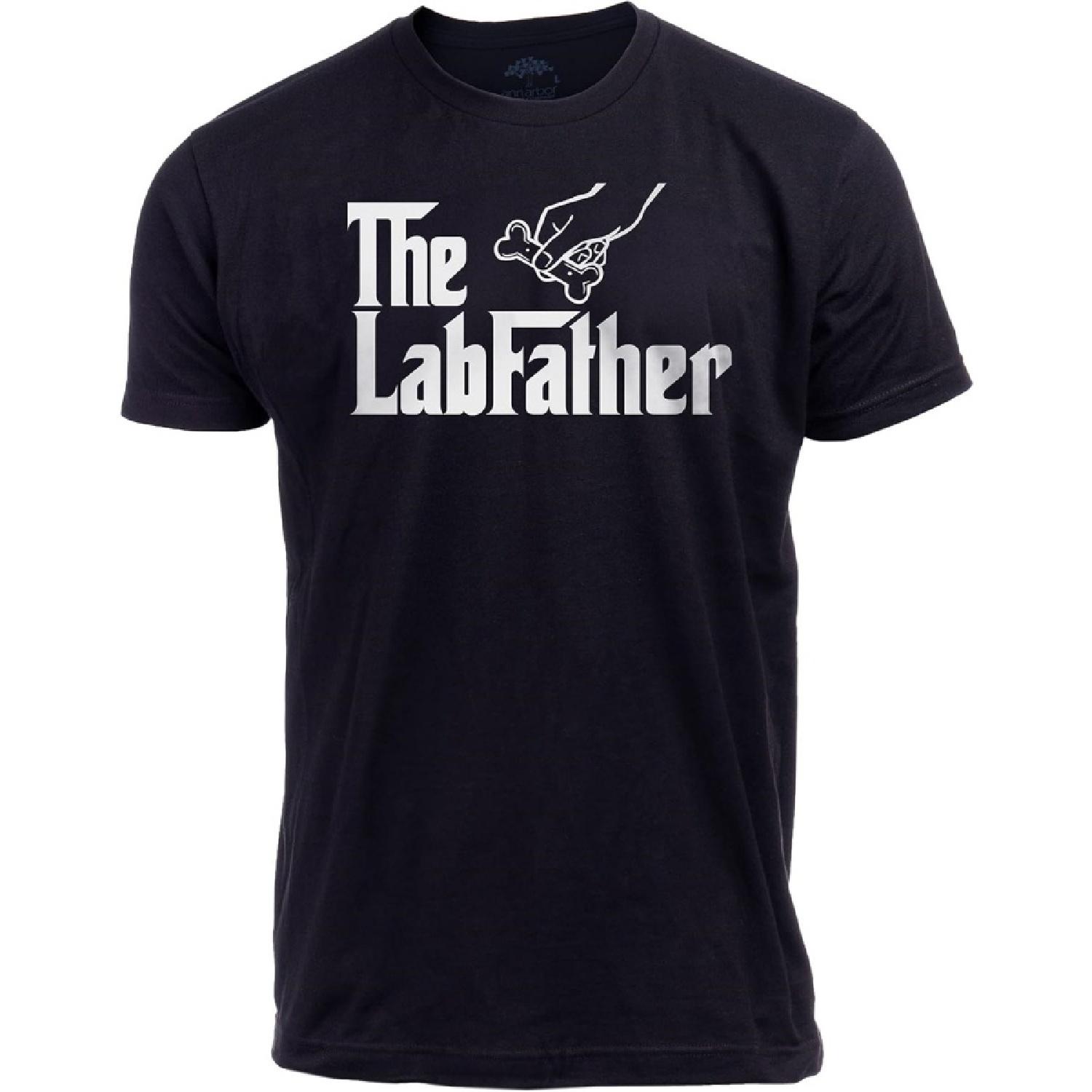 The Dogfather _ Funny, Cute Dog Father Dad Owner Pet Doggo Pup Fun Humor T-Shirt S