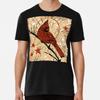 Woodcut Cardinal T-Shirt