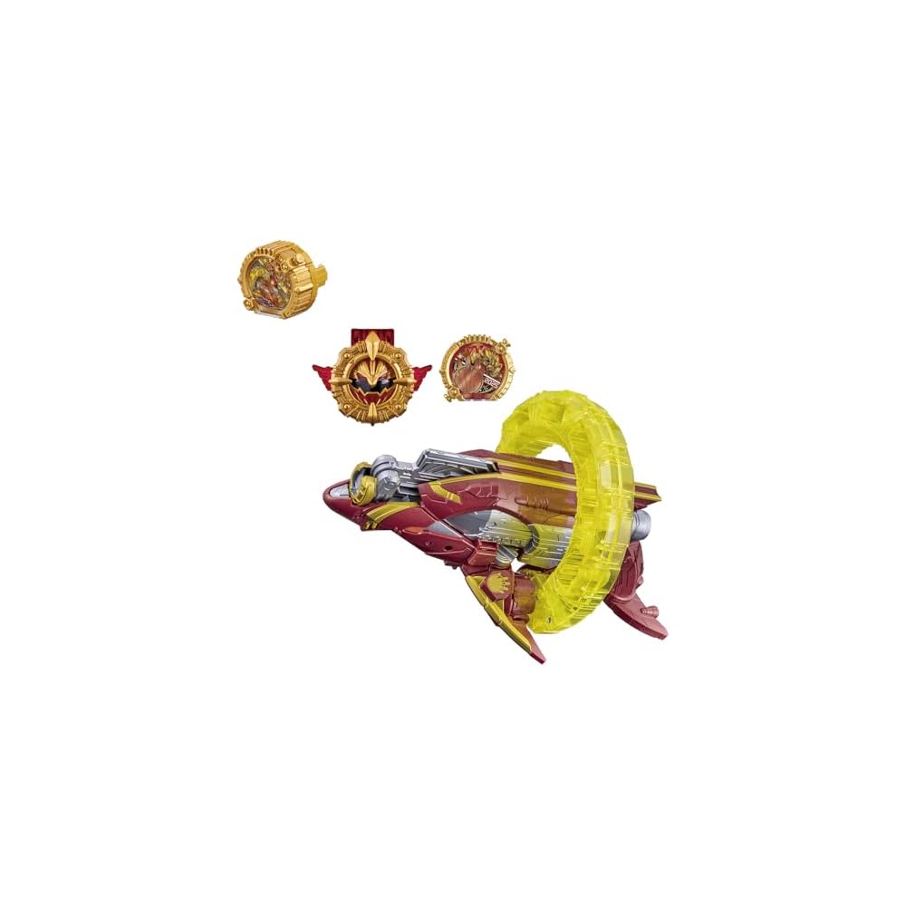 Bandai Number One Sentai Gokaiger Gokai Wolf Wild Power Up Set with Sentai Ring Gokaiger Akatsuki Version