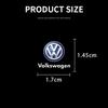 Car Styling Interior Sticker Central Control Decals Emblem Badge For Volkswagen VW Golf GTI Tiguan Jetta Transporter Passat T5