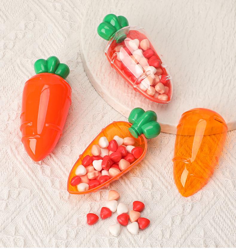 Carrot-Shaped Nail Art Storage & Easter Gift Box