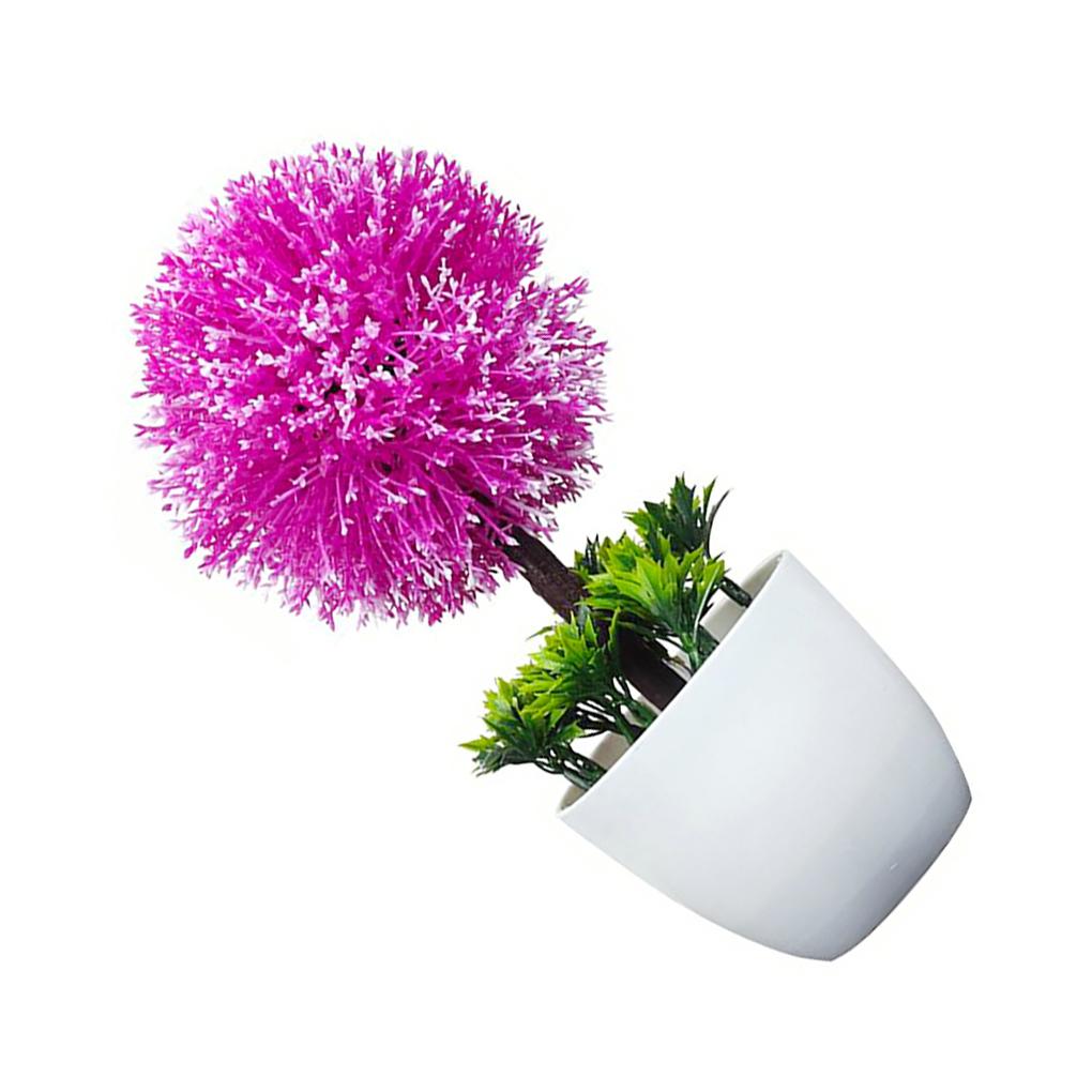 Künstliche Topfpflanze Ball Simulation Dekoration Home Office Tisch Mittelstück Pflanze