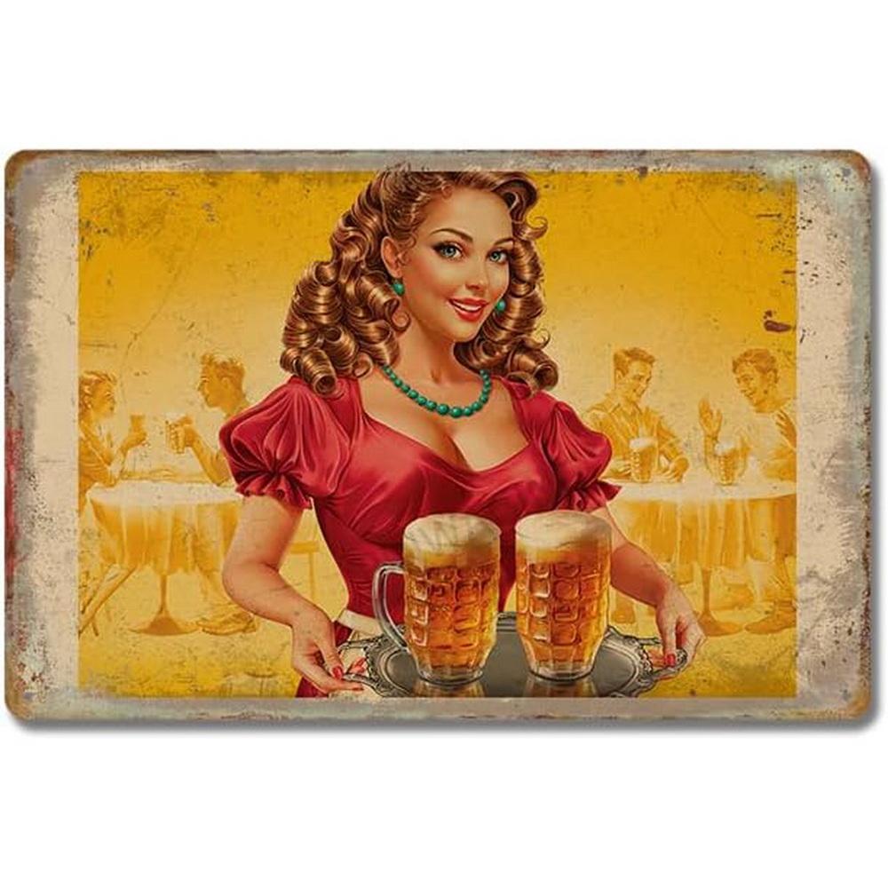 I Beleive in Have Another Beer Metal Tin Signs Posters Plate Wall Decor for  Bars Man Cave Cafe Clubs Retro Posters Plaque