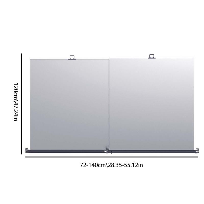 Osłona przeciwsłoneczna samochodowa Izolacja cieplna Osłona przeciwsłoneczna samochodowa Dwuwarstwowa chowana zasłona Akcesoria samochodowe zewnętrzne