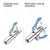 Butter Gun Mouth Lock Pliers Butter Nozzle Electric Pneumatic Manual Self-locking Oil Nozzle Gun Head Accessories Grease Gun