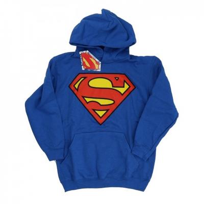 Girls Superman Logo Hoodie