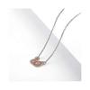 Pink Swan Necklace Titanium Steel Rose Gold Diamond Clavicle Chain Gift for Girls NewH