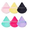 Puff Triangle For Powder Compact Face Powder Puff Sponge Reusable Velvet Make Up Sponges Soft Triangle Powder Puff Washable