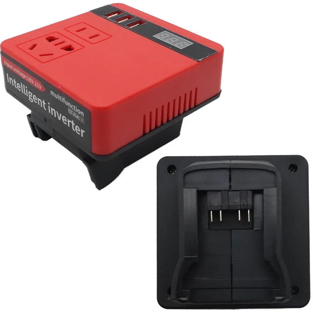 Compact 220V Lithium Battery Inverter with Real Time Current Monitoring
