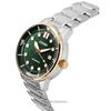 Citizen Aço Inoxidável Mostrador Verde Automático NJ0196-80X 100M Relógio Masculino