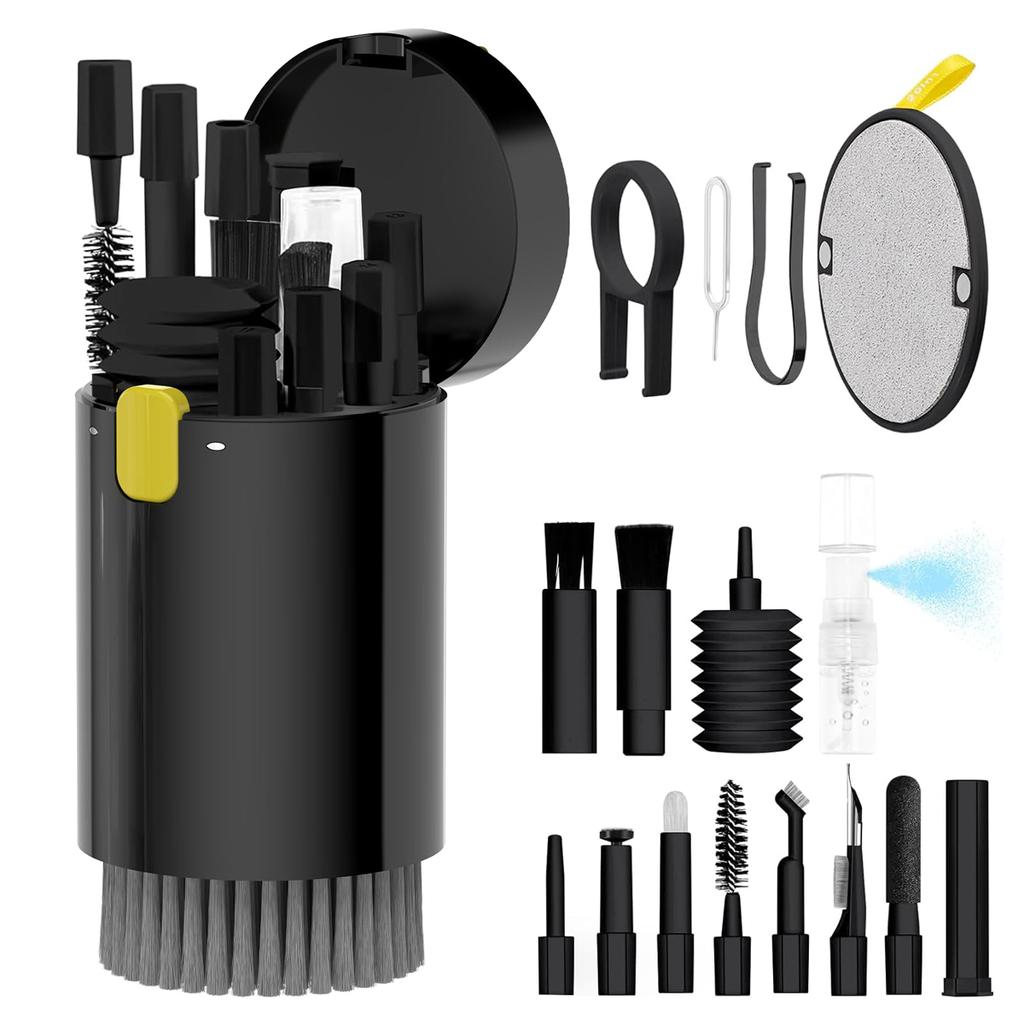 20 In 1 Electronics Cleaning Kit Tool, Laptop Screen Keyboard Cleaner Kit, with Blower & Screens Cleaners Spray