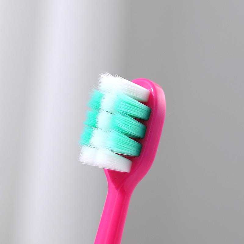 Premium Antibacterial Toothbrush with Soft Bristles - Individually Wrapped for Adults, Small Head, Single Pack, Genuine High-End Design