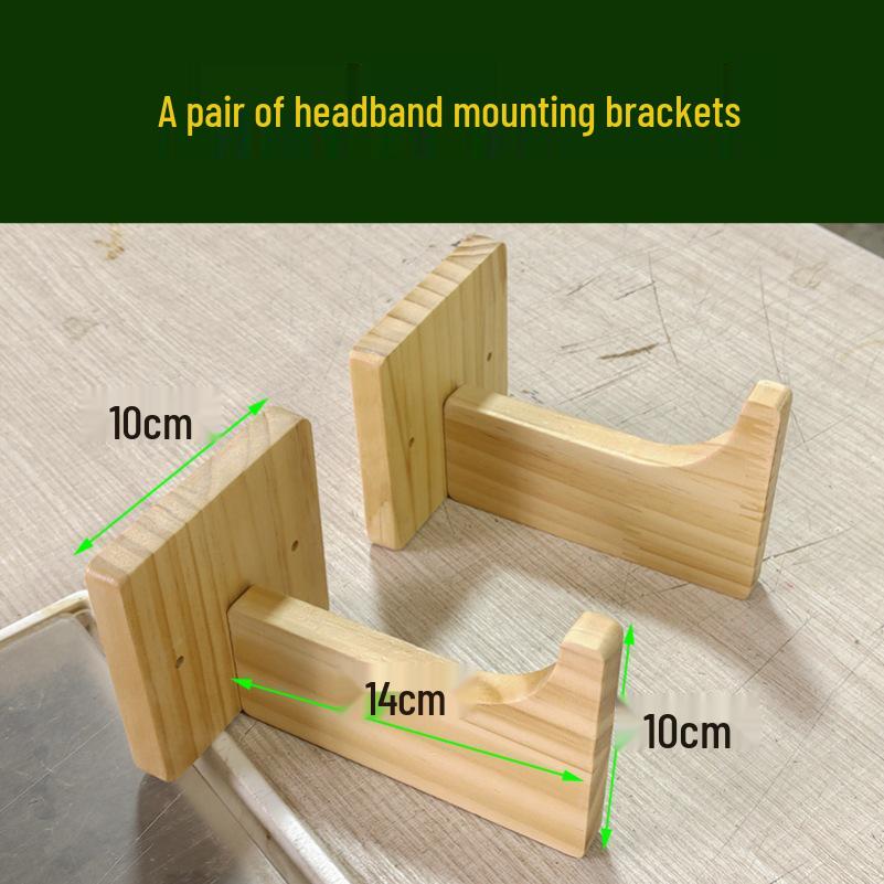Wall-Mounted Headband Display Rack - Cylindrical Hanging Hair Hoop Organizer