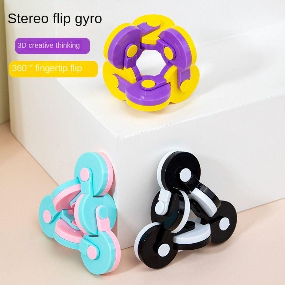 

Lightweight Spin Sensory Toys Rotating Spin Fidget Toys Kids Toy Hand Fidget Toys Ornament чорний
