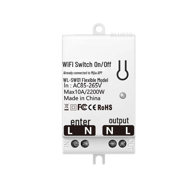 Xiaoai Voice-Activated Smart Switch: Wireless Remote Control & Timed Lighting