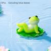 5/6 Pcs Cartoon Funny Frog Figurine Ornament Desktop Living Room Micro Landscape Fish Tank Aquarium Decoration Accessories
