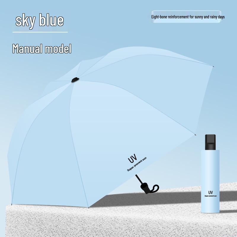 Umkehrbarer UV-Sonnenschirm: Anti-Ultraviolett Unisex Schwarzer Regenschirm mit individuellem Logo