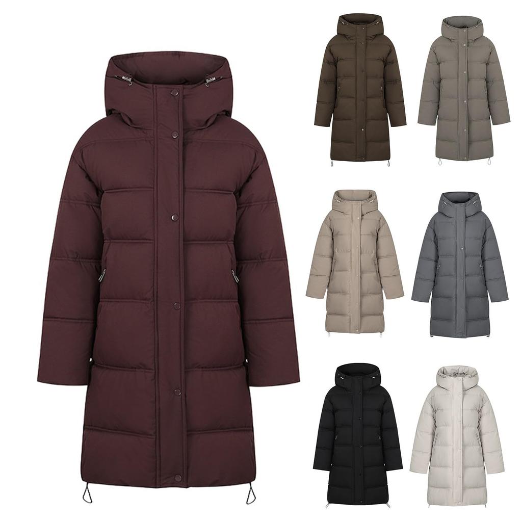 Women's Winter Warm Cotton Jacket Single Breasted Zipper Jacket