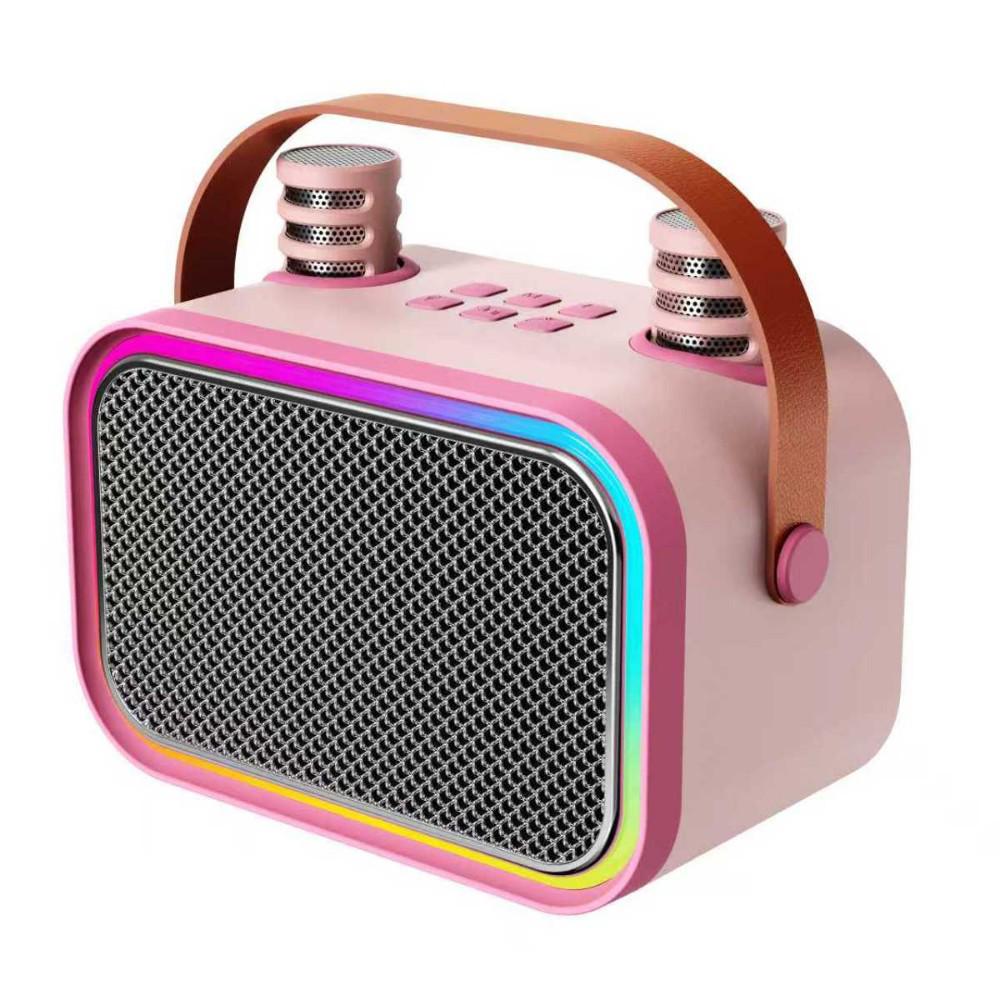 Bluetooth 5.0 Portable Kids Karaoke Speaker with Mic