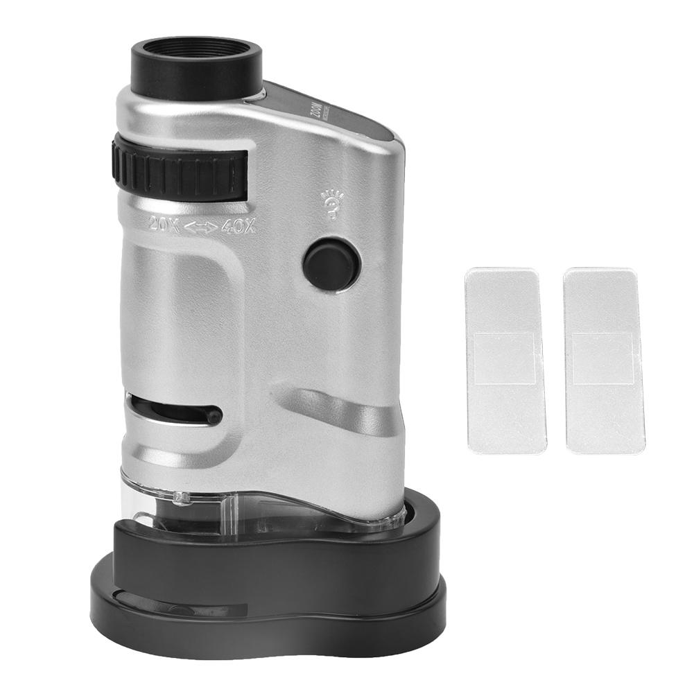 

Multifunctional 2040X Microscope LED Magnifier Loupe Magnifying Glass for Observing