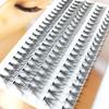 10-40D Mink øyevipper 1 boks/100 pakker Naturlig vippeforlengelse 3D Russland Individuell øyevippeklynge Makeup Tools Vipper Cilia