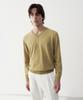 Jeilium Allen Summer Essential V-Neck Knit Yellow Green (Dry Touch)