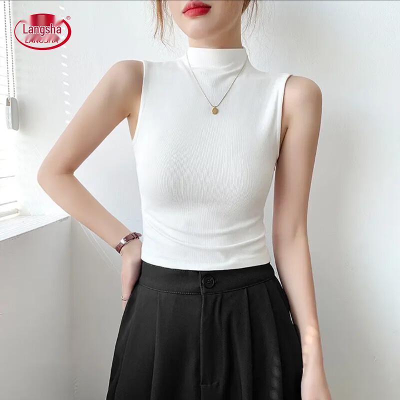 Langsha Women s Versatile Semi-High Neck Vest S (under 45kg)