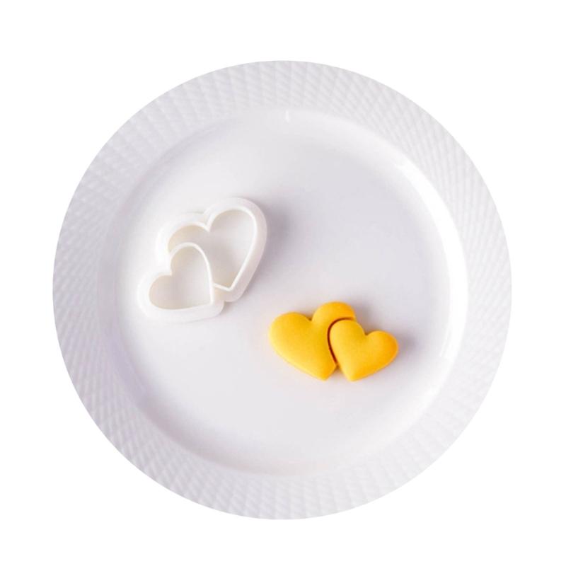 Mother's Day Series Cookie Cutter Biscuit Molds Biscuit Cutters Plastic Material Cookie Embossing Molds for DIY Baking