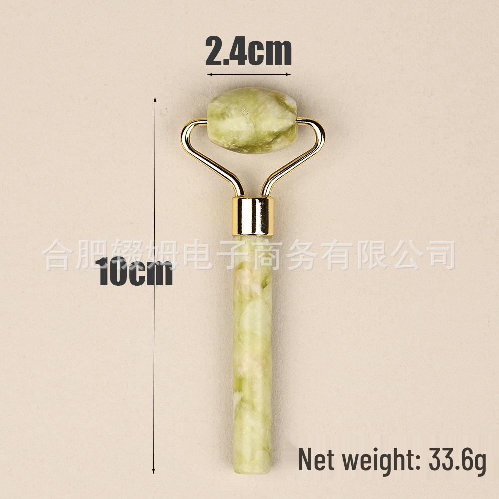 Xiuyan Jade Multifunctional Beauty Roller: Face, Eye & Foot Massager
