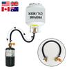 Propane Refill Adapter Hose with ON-Off Control Valve Propane Refill Hose Aluminum Alloy For Outdoor Camping for Outdoor Camping
